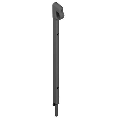 Verrou applique DANAOS boucle 281 mm noir LA CROISEE DS DS6362 013 (1/2)