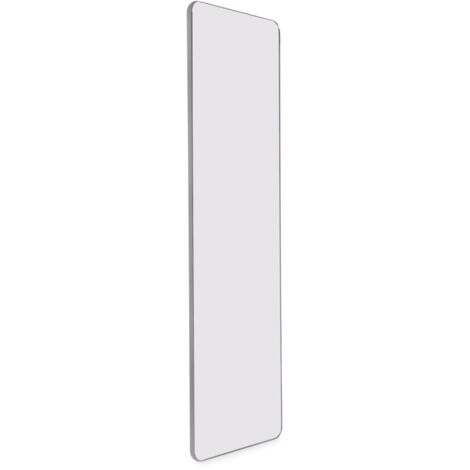 Emuca – Miroir extractible 1.000x300mm – Aluminium finition titane – Système d'extraction totale à billes – Installation simple sans usinage (1/5)