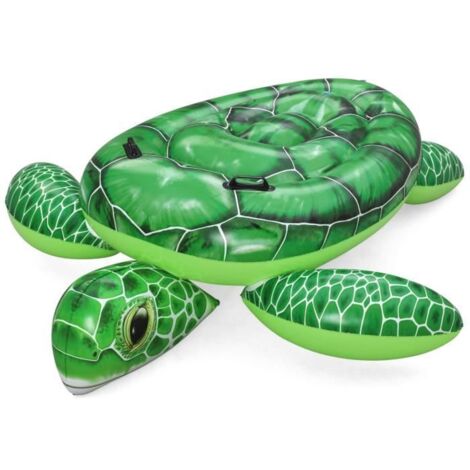 BESTWAY BOUÉE À CHEVAUCHER POUR ENFANTS TIDAL TURTLE - 153 CM X 140 CM X 38 CM - VERT BEY41524 (1/5)