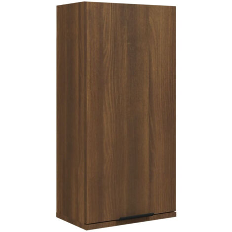 Armoire de salle de bain murale Chêne marron 32x20x67 cm