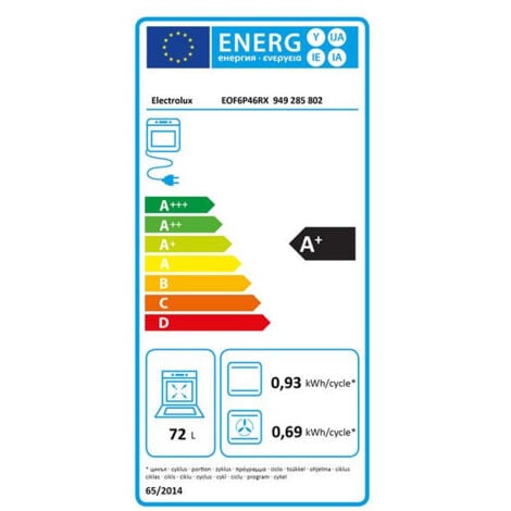 Four pyrolyse ELECTROLUX EOF6P46RX