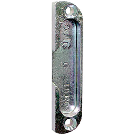 Ferco – Gâche galet bois à défoncer – Longueur 85 mm – Jeu 4 mm – Pour menuiserie bois – Installation rapide et solide