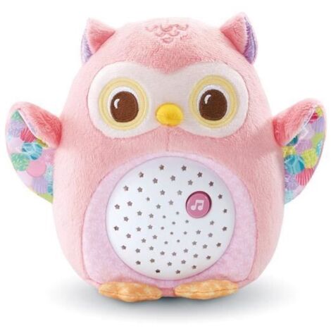 Jouet musical d éveil Vtech Baby Ma veilleuse Lumi chouette Rose (1/3)