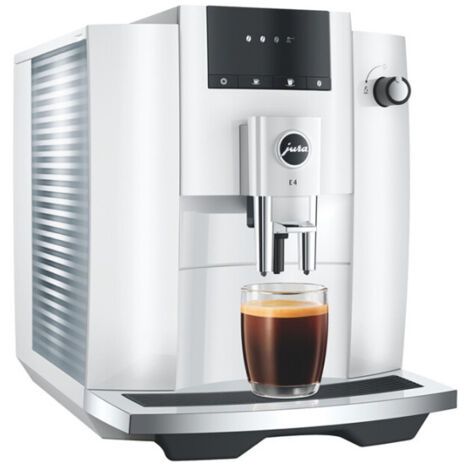 Expresso avec broyeur Jura E4 PIANO WHITE