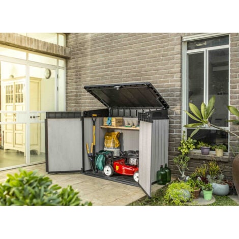 Coffre de jardin en résine KETER Brossium - 1150L - Gris