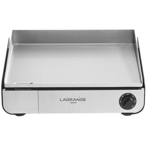 Lagrange Pro 50M Plancha électrique noir inox 40x50 cm