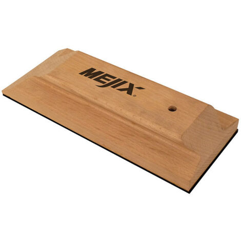 Batte de carreleur bois MEJIX 180262 300x120 mm avec semelle caoutchouc