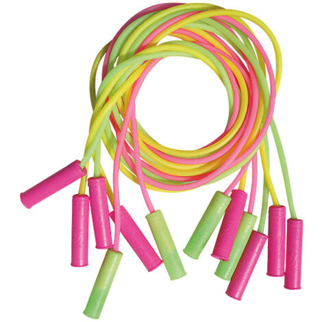 CORDE SAUTER L240CM FLUO ASSORTIMENT FAVERGE FAECOR
