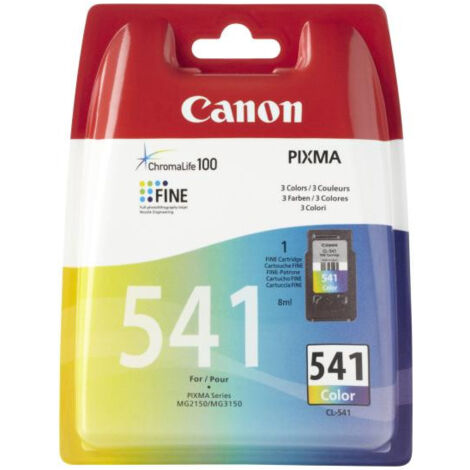 Cartouche d'encre - CANON - CL-541 - Couleur (cyan, magenta, jaune) - Pack de 1 - 8 ml