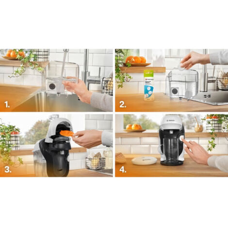 Machine A Café Multi-boissons - BOSCH - TASSIMO - T16 Finesse Blanc 1400 W 85702520