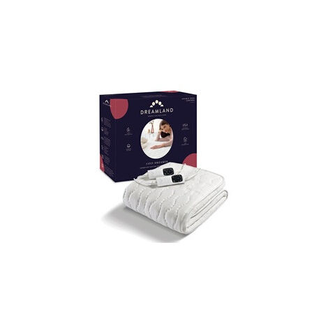 Couverture chauffante Dreamland Surmatelas chauffant Cosy Dreamer 150x160 cm Blanc (1/3)