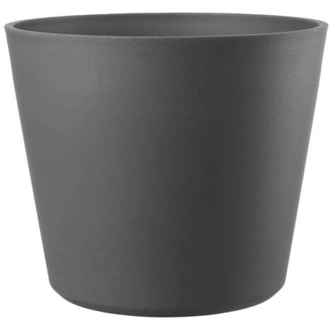 DEROMA Pot de fleurs Origin - 38 x H32 cm - 24 L - Gris (1/5)