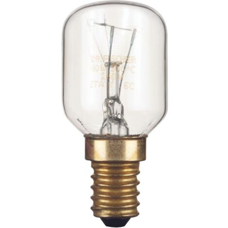 Ampoule pour four -  220V 300°C longueur 55mm x diam 23mm WPRO - OVL025 (1/3)
