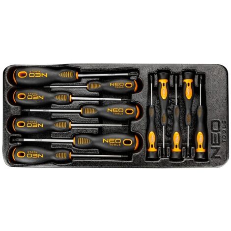 Insert tournevis de précision 12 pièces NEO TOOLS 84-247 (1/5)