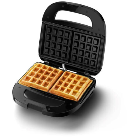 Philips Series 3000 HD2332/90 gaufrier 750 W antiadhésif noir Easy Lock 2 gaufres (1/5)