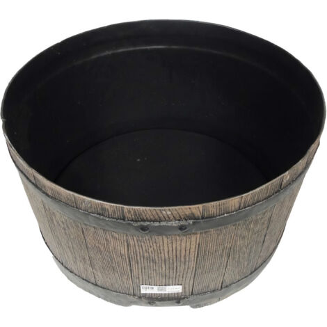 Récupérateur d'eau - NATURE - Baril - 30,5x58 cm - Marron - 120L