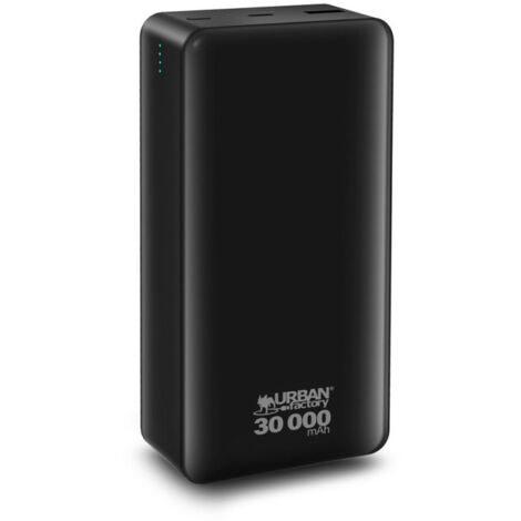 Batterie externe Urban Factory Juicee Max 30000 mAh Noir