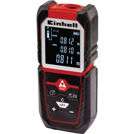 [Ancienne version] Einhell Télémètre laser TC-LD 50 (Référence de mesure : bord avant, bord arrière et plaque de butée dépliable) (1/5)
