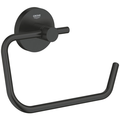 Grohe Start porte-papier 412002430 noir mat, sans couvercle (1/10)