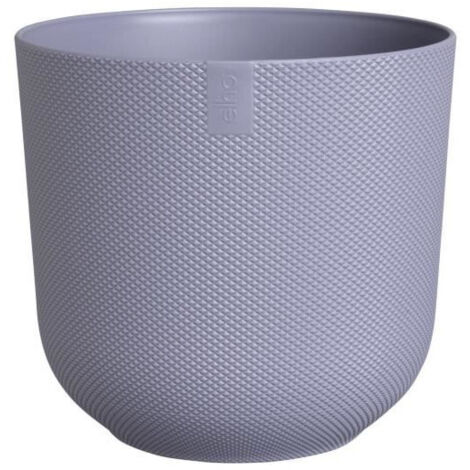Pot de fleur - Elho - Jazz Rond - Violet - L 35 x B 34.5 x H 32 cm - Intérieur - 100% recyclé (1/5)