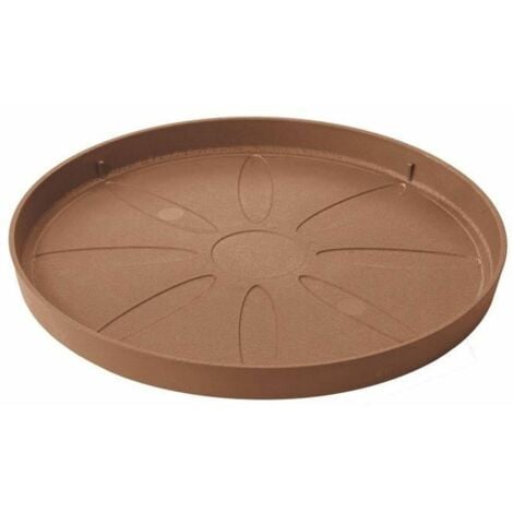 Euro3plast Sabbiato Soucoupe E.300 6 8 X 1.5h Cm Terracota