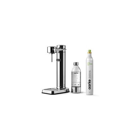 Machine à soda et eau gazeuse Aarke Pack Carbonator 3 Inox + CO2 (1/5)