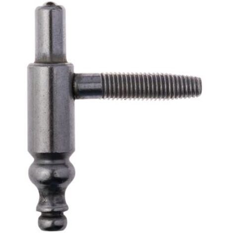 Cote mâle fiche 190 13 phosphatée – Tête décorative 2 épingles – Pour portes en bois – Finition anti-corrosion – Otlav (1/3)