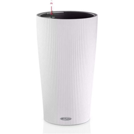 Jardiniere - Cilindro color 23 - Kit complet - Blanc - 6 L - LECHUZA