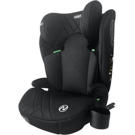 Siege auto isofix - NANIA - BARI - Groupe 2/3 - I-size - Noir (1/5)