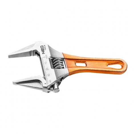 Clés à molette manche metal plastifié 0-43 mm NEO TOOLS (1/5)