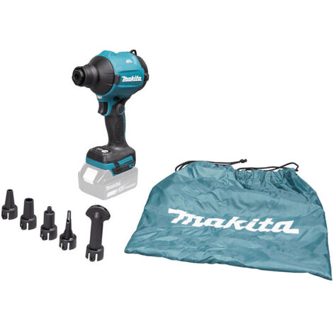 Makita – Souffleur à batterie 18V DAS180Z – Moteur Brushless – Vitesse max 200 m/s – Utilisation continue 55 min – Poids léger 1,2 kg