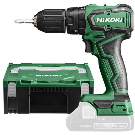 Hikoki – Perceuse-visseuse à percussion 18V DV18DDW2Z – Moteur Brushless – Couple 55Nm – Utilisation dans espaces restreints – Coffret HSC II (1/5)