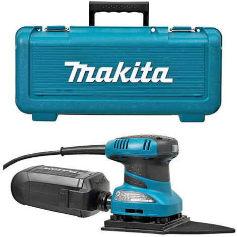 Makita – Ponceuse vibrante BO4565K 200W – Moteur puissant pour ponçage efficace – Semelle triangulaire pour zones difficiles d'accès