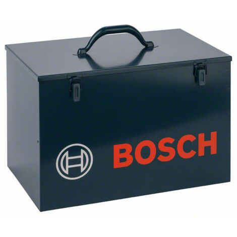 Bosch – Coffret de transport en métal 2605438624 – Dimensions 420x290x280mm – Pour outils électroportatifs – Accès rapide et nettoyage facile