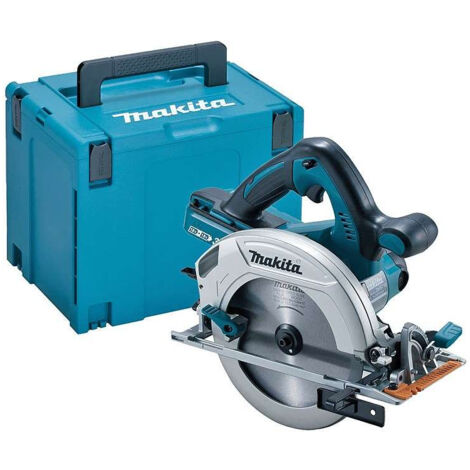 Makita – Scie circulaire 190 mm DHS710ZJ – Alimentation 36V avec 2 batteries 18V – Profondeur de coupe 68,5 mm – Moteur Brushless