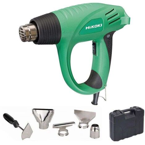 Hikoki – Décapeur thermique RH600TLAZ 2000 W – Température réglable 450/600°C – Volume d'air 250/500L/min – Protection surchauffe – Softgrip (1/10)