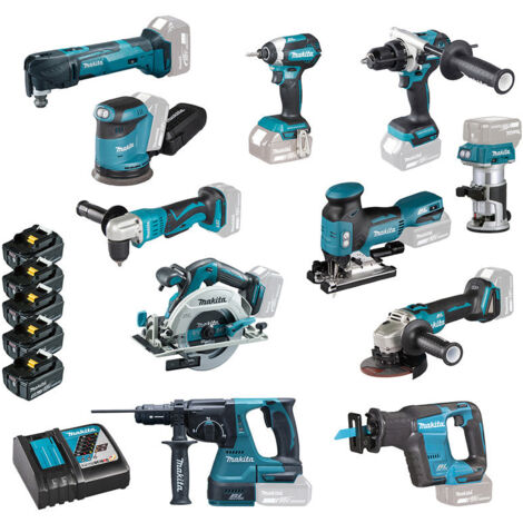 Pack de 11 outils LXT® 18V MAKITA DLX1122JX1