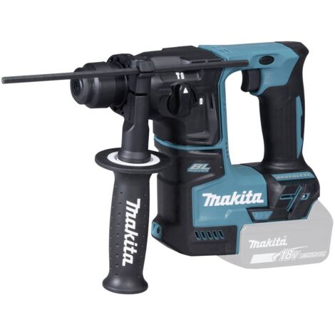 Makita – Perforateur burineur DHR171Z 18V – Moteur Brushless – Force de frappe 1,2J – Emmanchement SDS-Plus – Pour béton armé et bois dur (1/3)