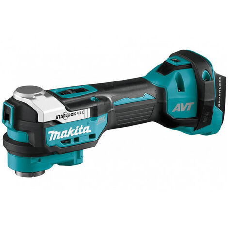 Makita – Outil multifonction 18V DTM52Z – Moteur BL sans charbons – Système Starlock Max pour accessoires – Éclairage LED puissant