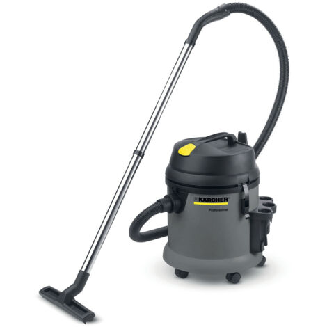 Kärcher – Aspirateur professionnel eau et poussières 1380W – Dépression 210 mbar – Capacité 27L – Pour chantiers humides et secs – Accessoires inclus (1/3)