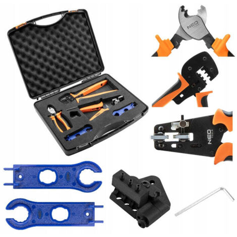 Kit outillage pour panneau photovoltaïque - NEO TOOLS - 01-559 (1/7)
