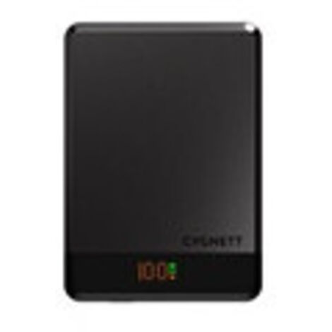 Batterie externe Cygnett sans fil magnétique MagSlim 5.000 mAh PD 20W noir (1/5)