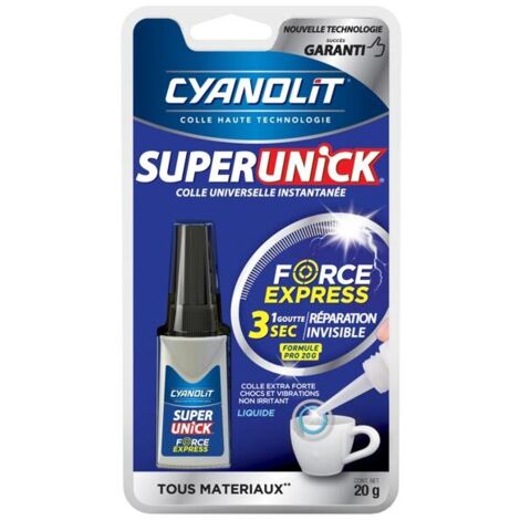 Colle de réparation Cyanolit Super Unick Instant Pro 20 g (1/2)