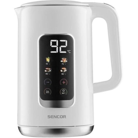 Sencor SWK 0950WH Bouilloire électrique blanche 1,7L (1/5)