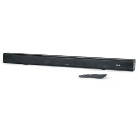 Barre de son - THOMSON - Noir - Bluetooth 5.3, 120 W, entrée TV ARC/CEC, USB, égaliseur, télécommande, alimentation 230 V