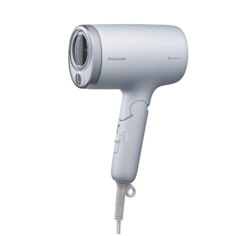 Sèche cheveux Panasonic EH NA7M H825 avec technologie Nanoe et manche pliable Bleu gris