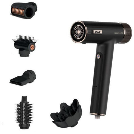 Seche-cheveux - Shark - HD752EU - SpeedStyle Pro 5-en-1 - Diffuseur Defrizz Fast - 1750 W