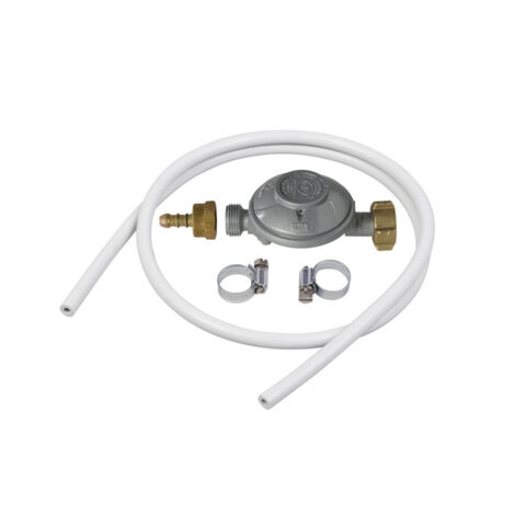 Kit Butane avec détendeur + Tube + Collier NF - ROUSSEAU (1/2)