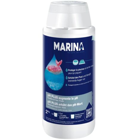 Marina Équilibre de l'eau- pH Plus en Poudre 2 kg (1/2)