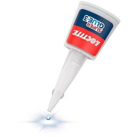 Loctite Superglue 3P colle instantanée transparente 5g (1/2)